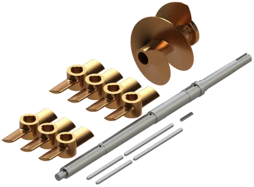 Kit Conjunto eje principal classic completo