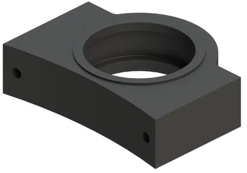 Caja cojinete soporte plato