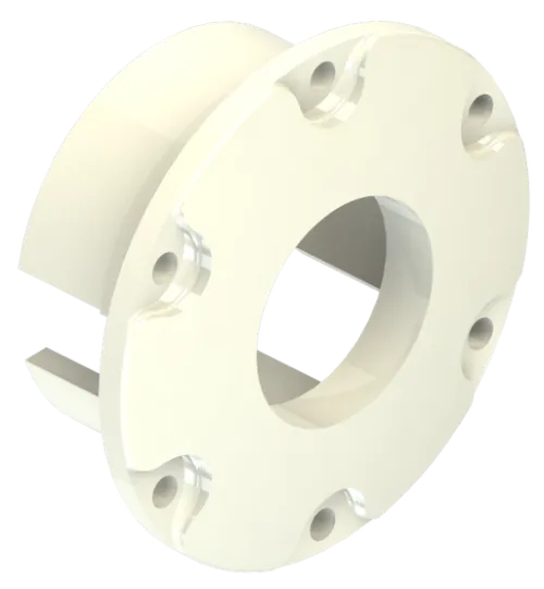 Tapa Reductor Sin Fin Lado Polea y ventilador